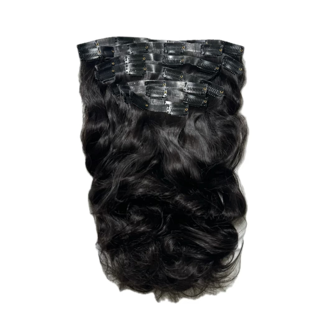 Raw Wavy Seamless Clip Ins