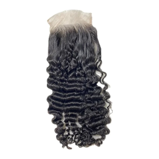 Raw Burmese Curly HD Closure 2x6